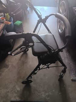 Equate Mobility walker with Seat