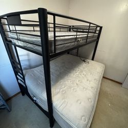 Bunk Bed with Mattresses 