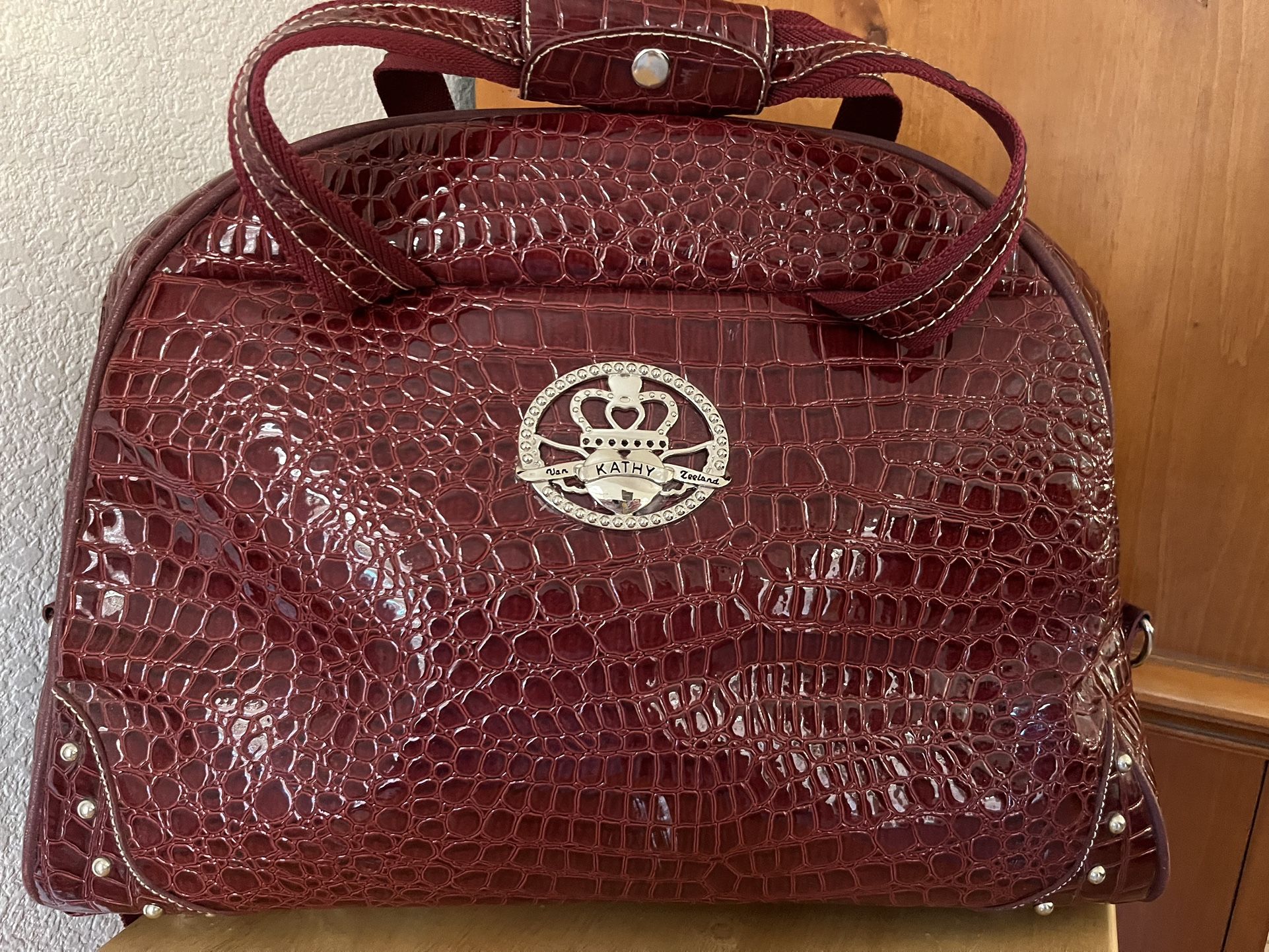 Kathy Van Zeeland Carry On Luggage Bag