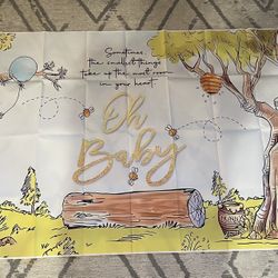 Baby Shower Backdrop 