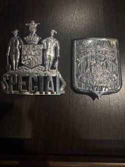 Police badges