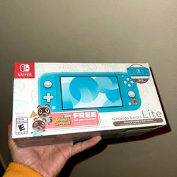 Brand New Sealed Nintendo switch Lite With Animal Crossing Game Included 