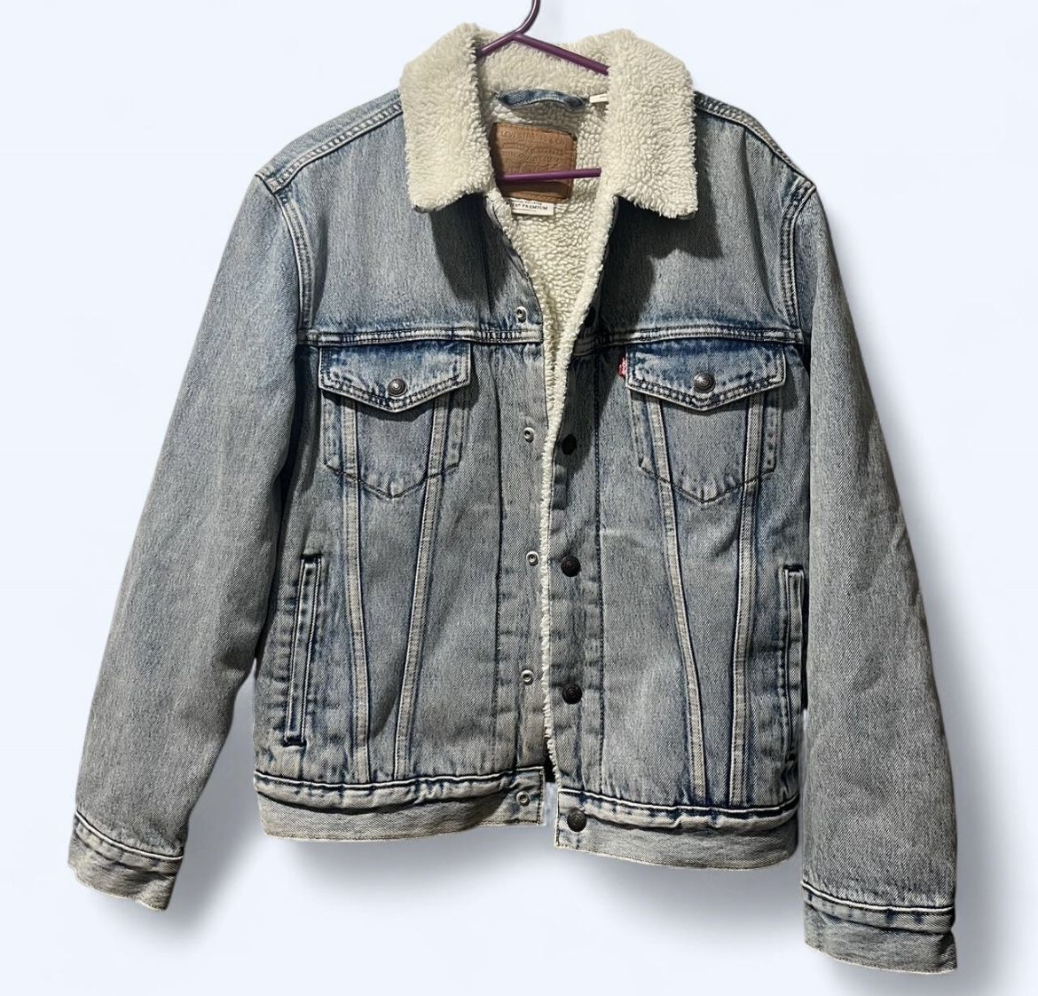 Levi's Sherpa denim jacket