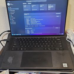 Dell XPS 9500, i7-10th gen, Geforce GTX 1650 4gb graphic, 8gb ram, 256gb ssd. 15,6in FHD plus resolution. Used but good working. Can play most of game