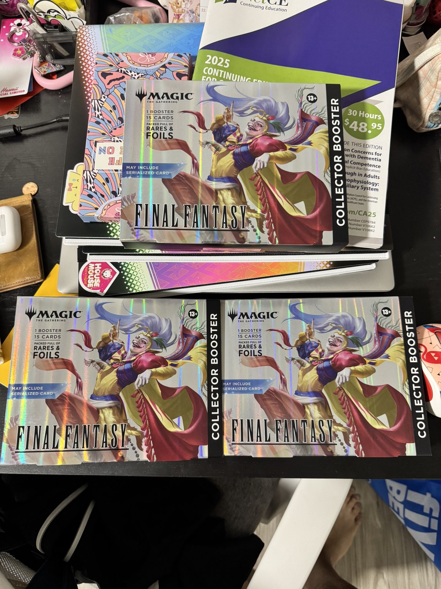 Final Fantasy Magic The Gathering New Collector Booster MTG