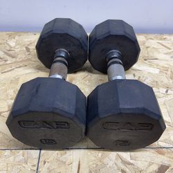 15lbs Dumbbells Set From Cap