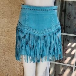 bagatelle Fringe Studded Mini Skirt 
Elevate your wardrobe  skirts