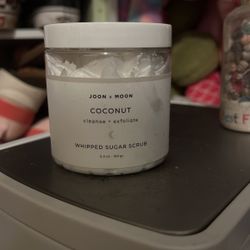 Whipped sugar scrub 