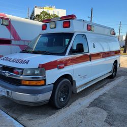2010 Chevy Duramax Ambulance 