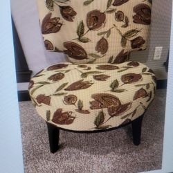 Chair With Floral Print
