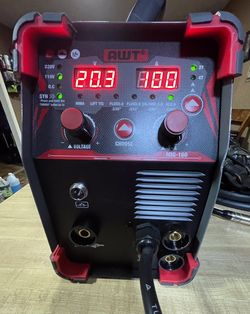 AWT 160A MiG Welder, MiG/stick/lift TIG/aluminum 110/220V Dual voltage, $100 July 4th Deal