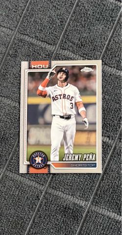 Houston Astros Jeremy Peña Card