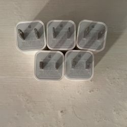 5x OEM Wall Charger Adapter Apple iPhone 