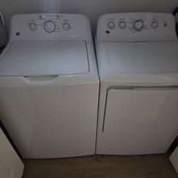 Washer and electric dryer