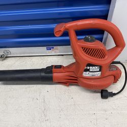 Black And Decker Leaf Blower Electric 