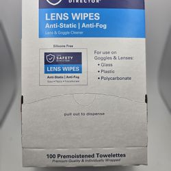 Lens wipes/ Glass cleaner wipes