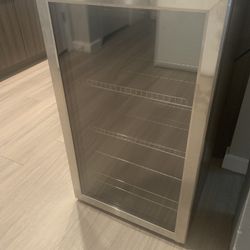 Insignia 115 Can Stainless Steel Mini Fridge