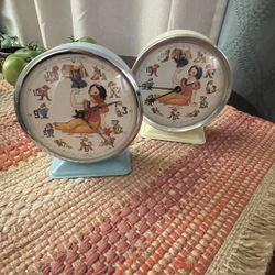 Bayard Vintage Snow White Clocks