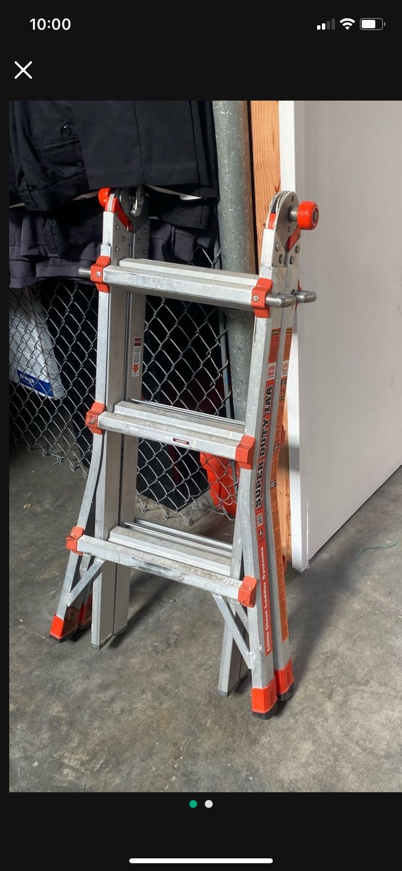 16 Foot  Extendable Ladder gorilla Style 