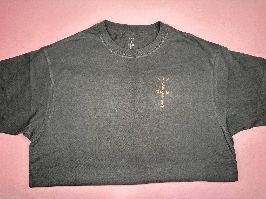 TRAVIS SCOTT BLACK T SHIRT NEW SALE MEN SIZE L A5