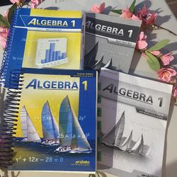Abeka Curriculum ALGEBRA 1