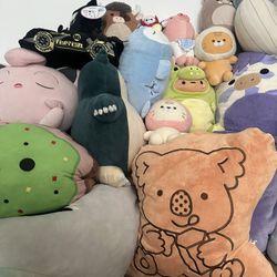 Stuffed Animals! Sanrio, Pokemon, Squishmallows, More