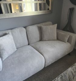 Gray sofa