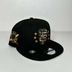 San Francisco Giants Armed Forces Day 9FIFTY Black Snapback  