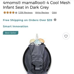 4moms Mama Roo Infant Seat/swing 