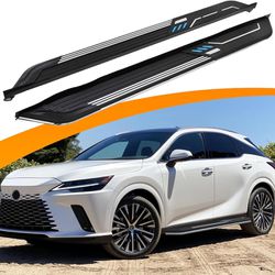 Running Boards Fit for Lexus RX RX350 RX350h RX450h+ RX500h 2023 2024 Side Steps Nerf Bars Accessories