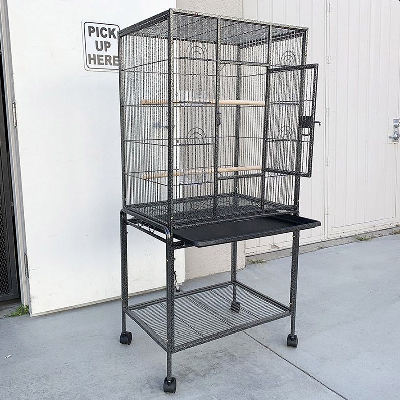 Brand New $95 Large 53-inch Parrot Bird Cage Rolling Stand for Parakeet, Cockatiel, Finch, Lovebird