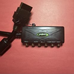 Intec Original Xbox Component HD S-Video Optical Audio RCA AV Pack Adapter