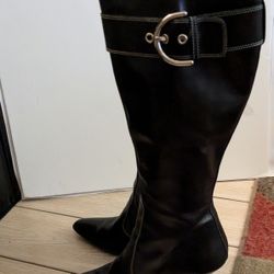 Women's Coach Boots High Heel- Never Used!