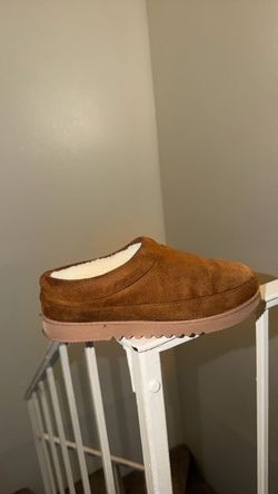 Brown slippers