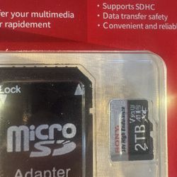 Sony Micro Sd Card 2 Tb