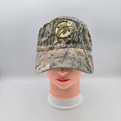 NFL Miami Dolphins Camo Adjustable Hat