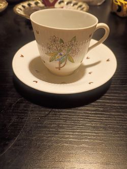 Made In Sweden Tea Cup And Saucer
