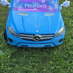 Frozen II kids ride-on car for sale.