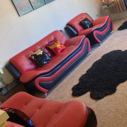 Living Room Set 3 Pieces 