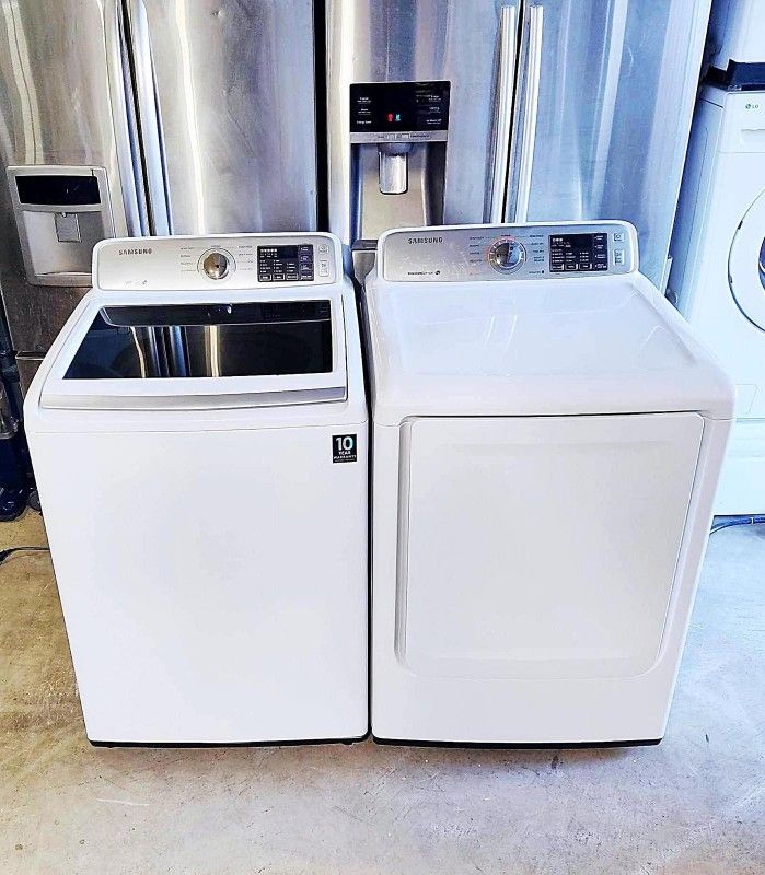 SAMSUNG WASHER AND DRYER