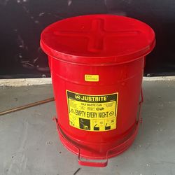 Justrite Oily Waste Can 