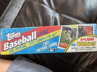 Sealed 1992 792 Baseball Cards 