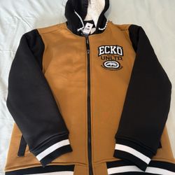 New ECKO UNLTD Jacket Hoodie Men’s Large Streetwear