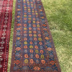 Antique Large Runner Rug 