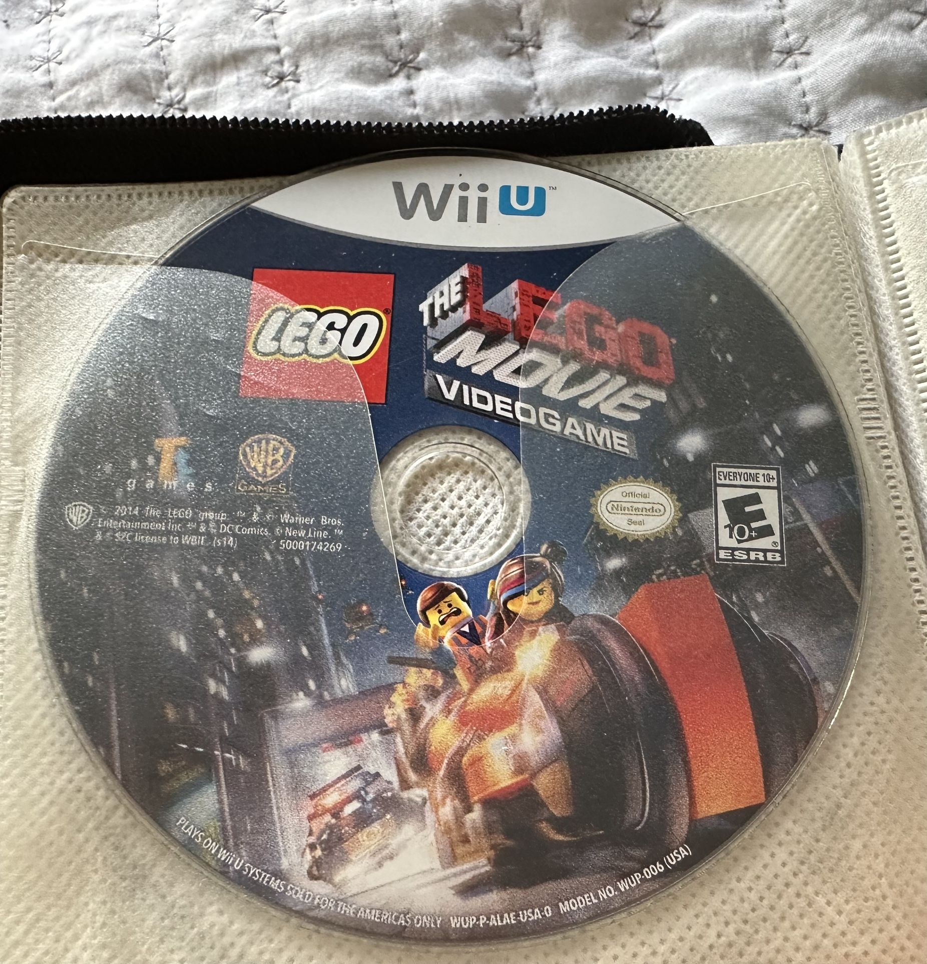 The LEGO Movie Videogame (Nintendo Wii U) DISC ONLY 