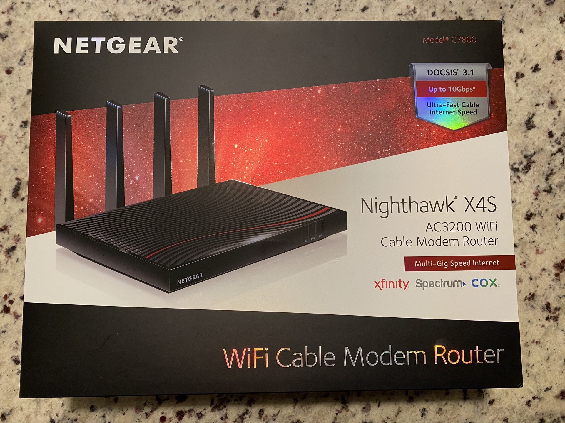 Netgear Nighthawk X4S Cable Modem/WiFi Router