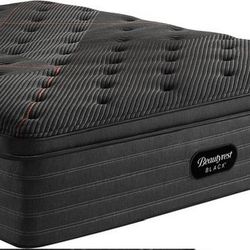 King Size Beautyrest Black C-Class Mattress, 12” Extra Firm Profile for Enhanced Support and Durability, Factory-Sealed in Plastic, Same-Day Delivery