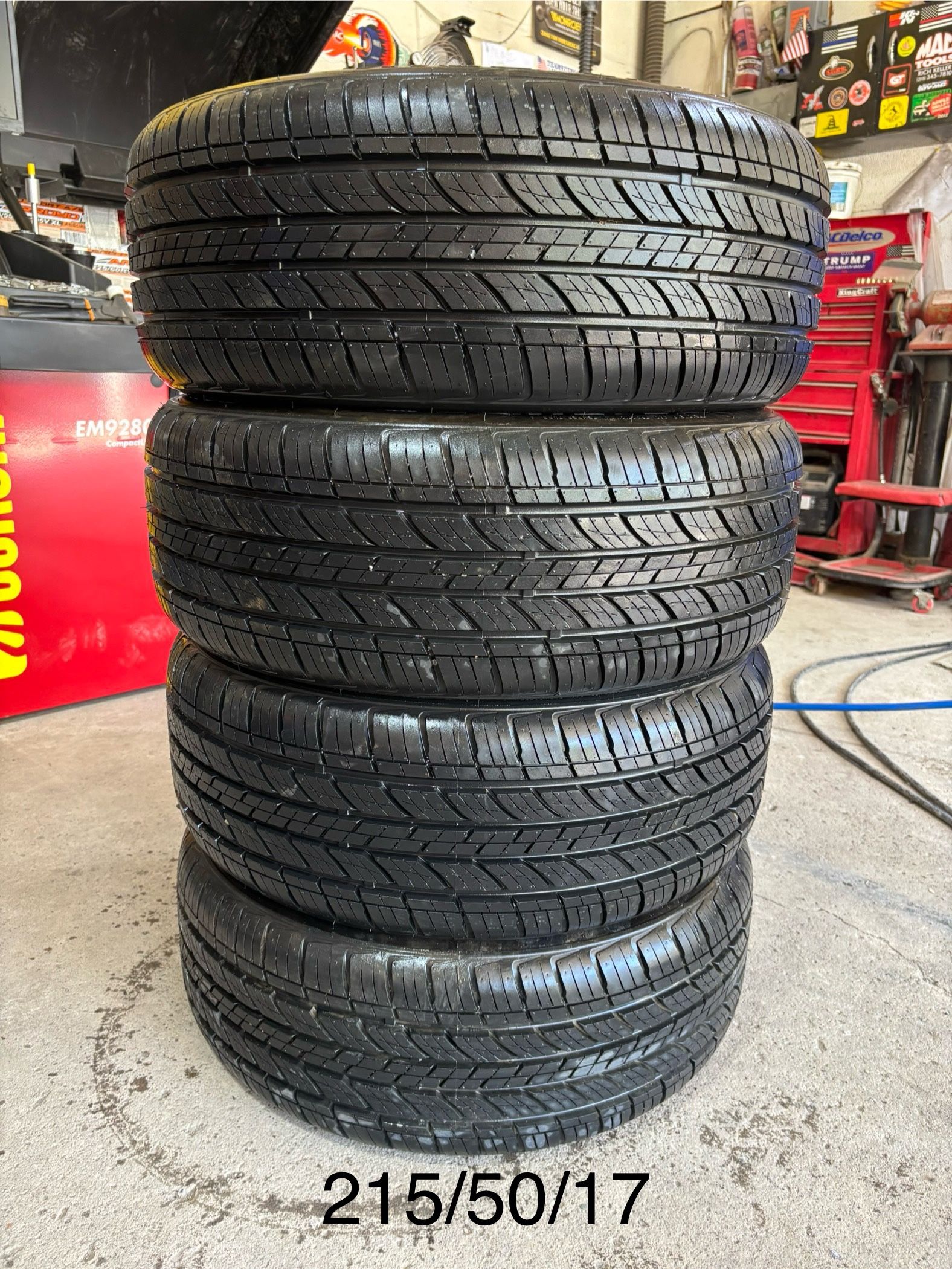 (4) - 215/50/17 Grand Prix Tour RS Tires