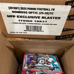 Donruss Optic Blaster Sealed Case 