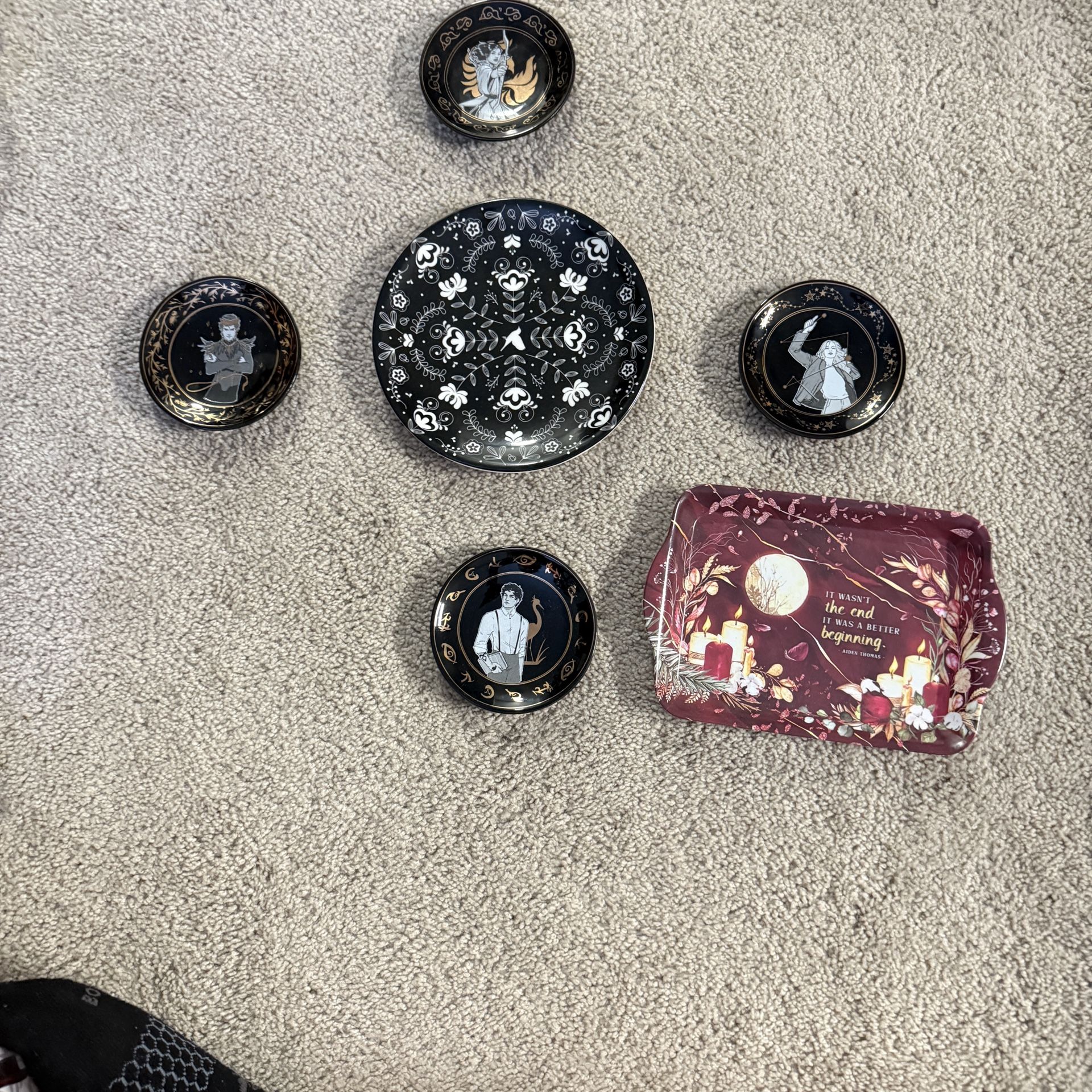 Book Inspired Trinket Trays